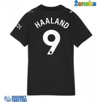 Manchester City Erling Haaland #9 Gostujuci Dres za Ženska 2025-26 Kratak Rukav